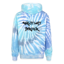 Load image into Gallery viewer, Tie Dye Hoodie - blue lagoon