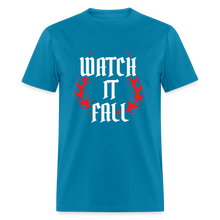 Load image into Gallery viewer, Watch It Fall Tee - turquoise