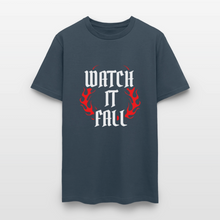 Load image into Gallery viewer, Watch It Fall Tee - blue dusk