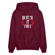 Load image into Gallery viewer, Watch It Fall Hoodie - burgundy