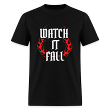 Load image into Gallery viewer, Watch It Fall Tee - black