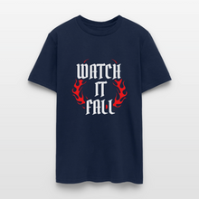 Load image into Gallery viewer, Watch It Fall Tee - navy