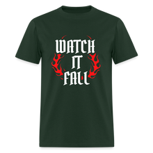 Load image into Gallery viewer, Watch It Fall Tee - forest green