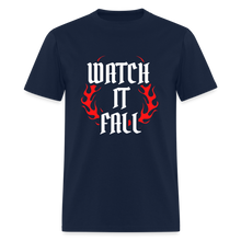 Load image into Gallery viewer, Watch It Fall Tee - navy