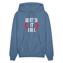Load image into Gallery viewer, Watch It Fall Hoodie - denim blue