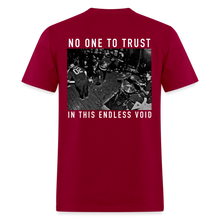 Load image into Gallery viewer, No Trust Tee - dark red