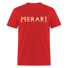 Load image into Gallery viewer, Meraki Tee - red