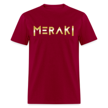 Load image into Gallery viewer, Meraki Tee - dark red