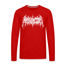 Load image into Gallery viewer, Long Sleeve Tee - red