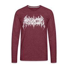 Load image into Gallery viewer, Long Sleeve Tee - heather burgundy