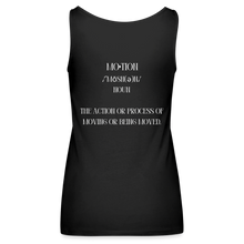 Load image into Gallery viewer, Women’s Motion Tank Top - black