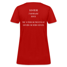 Load image into Gallery viewer, Women's Motion Tee - red