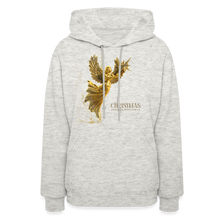 Load image into Gallery viewer, Women's Christmas Hoodie - heather oatmeal