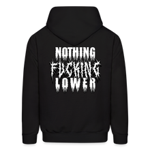 Load image into Gallery viewer, Nothing Lower Hoodie - black