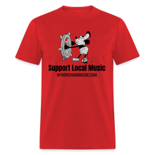 Load image into Gallery viewer, Support Tee - red