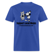 Load image into Gallery viewer, Support Tee - royal blue
