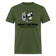 Load image into Gallery viewer, Support Tee - military green