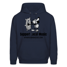 Load image into Gallery viewer, Support Hoodie - navy