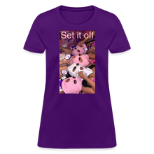 Load image into Gallery viewer, Women's T-Shirt - purple