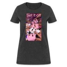 Load image into Gallery viewer, Women's T-Shirt - heather black