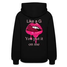 Load image into Gallery viewer, Women's Hoodie - black
