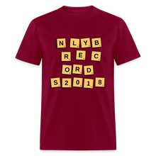 Load image into Gallery viewer, Tiles Tee - burgundy