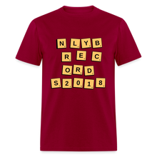Load image into Gallery viewer, Tiles Tee - dark red