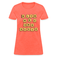 Load image into Gallery viewer, Women's Tiles Tee - heather coral