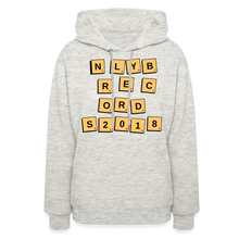 Load image into Gallery viewer, Women's Tiles Hoodie - heather oatmeal