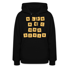 Load image into Gallery viewer, Women's Tiles Hoodie - black