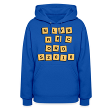 Load image into Gallery viewer, Women's Tiles Hoodie - royal blue