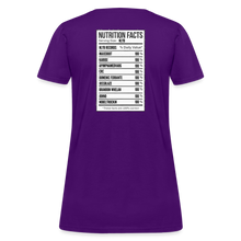Load image into Gallery viewer, Women's Facts Tee - purple