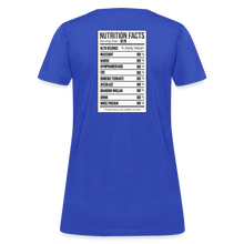 Load image into Gallery viewer, Women's Facts Tee - royal blue