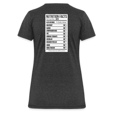 Load image into Gallery viewer, Women's Facts Tee - heather black