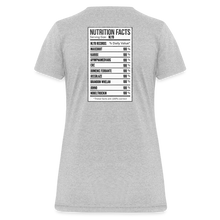Load image into Gallery viewer, Women's Facts Tee - heather gray