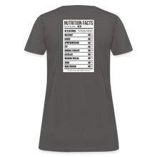 Load image into Gallery viewer, Women's Facts Tee - charcoal