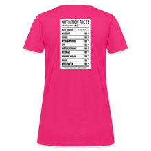 Load image into Gallery viewer, Women's Facts Tee - fuchsia