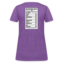 Load image into Gallery viewer, Women's Facts Tee - purple heather
