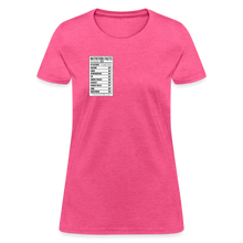 Load image into Gallery viewer, Women's Facts Tee - heather pink