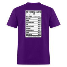 Load image into Gallery viewer, Facts Tee - purple