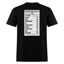 Load image into Gallery viewer, Facts Tee - black