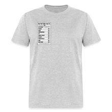 Load image into Gallery viewer, Facts Tee - heather gray