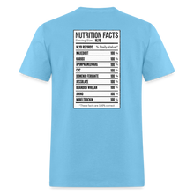 Load image into Gallery viewer, Facts Tee - aquatic blue