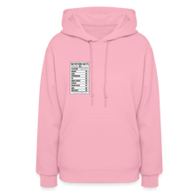 Load image into Gallery viewer, Women's Facts Hoodie - classic pink