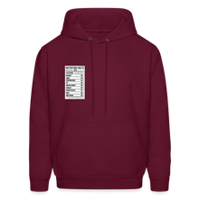 Load image into Gallery viewer, Facts Hoodie - burgundy
