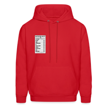 Load image into Gallery viewer, Facts Hoodie - red