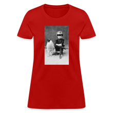 Load image into Gallery viewer, Women's Tintype Tee - red