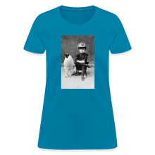 Load image into Gallery viewer, Women's Tintype Tee - turquoise