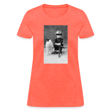 Load image into Gallery viewer, Women's Tintype Tee - heather coral