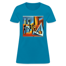 Load image into Gallery viewer, Women's Dali Tee - turquoise